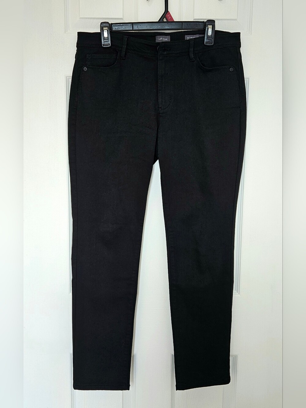 J. Jill Women's Black Slim Straight Jeans